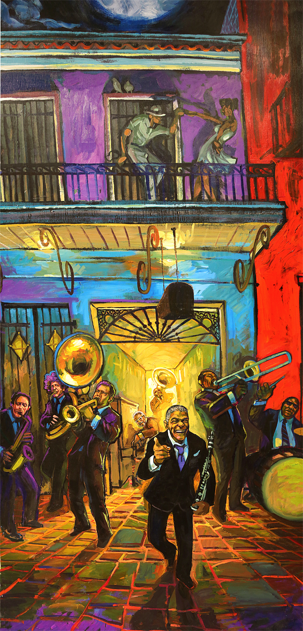 Preservation Hall Jazz Band Festivities Terrance Osborne Art