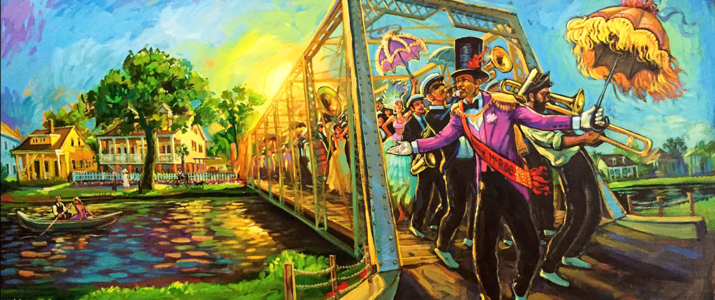 アイボリー 赤2点セントジョン Bayou St. John Second Liner