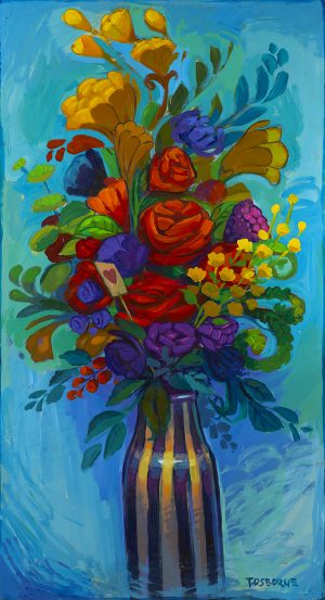 Giving Flowers (print)